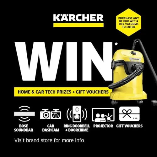 Kärcher WD 6 P Premium Wet and Dry Vacuum Cleaner 1300W Stainless Steel