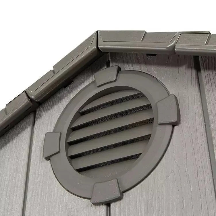 Lifetime 15′ x 8′ Rough Cut Dual-Entry Outdoor Storage Shed