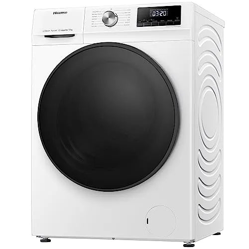 Front Load Washing Machine 12kg Inverter 15 Programs 1400rpm White Energy Class A