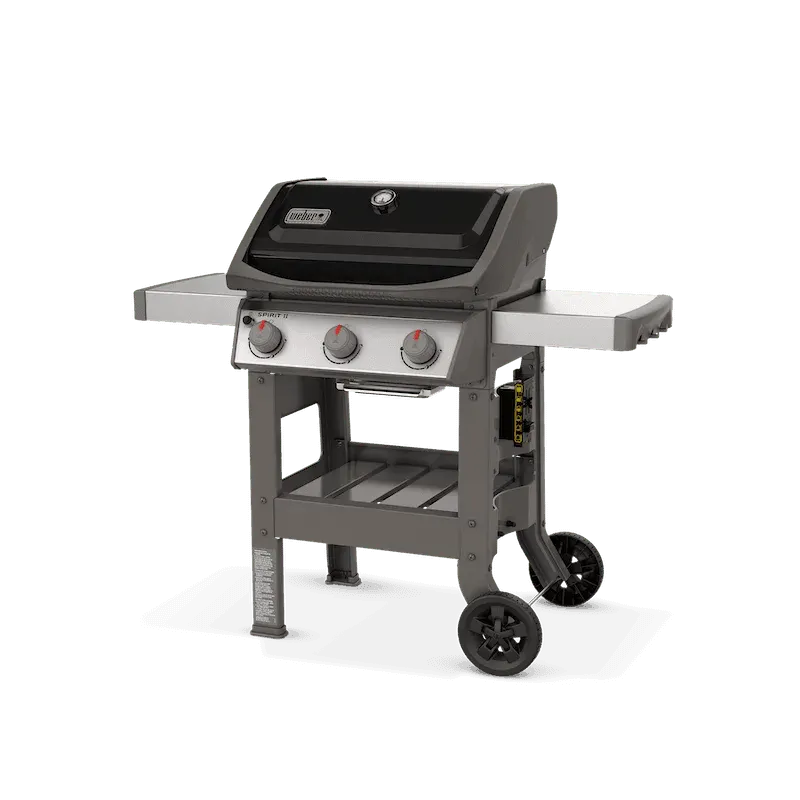 Weber Spirit II 2-Burner Propane Gas Grill in Black