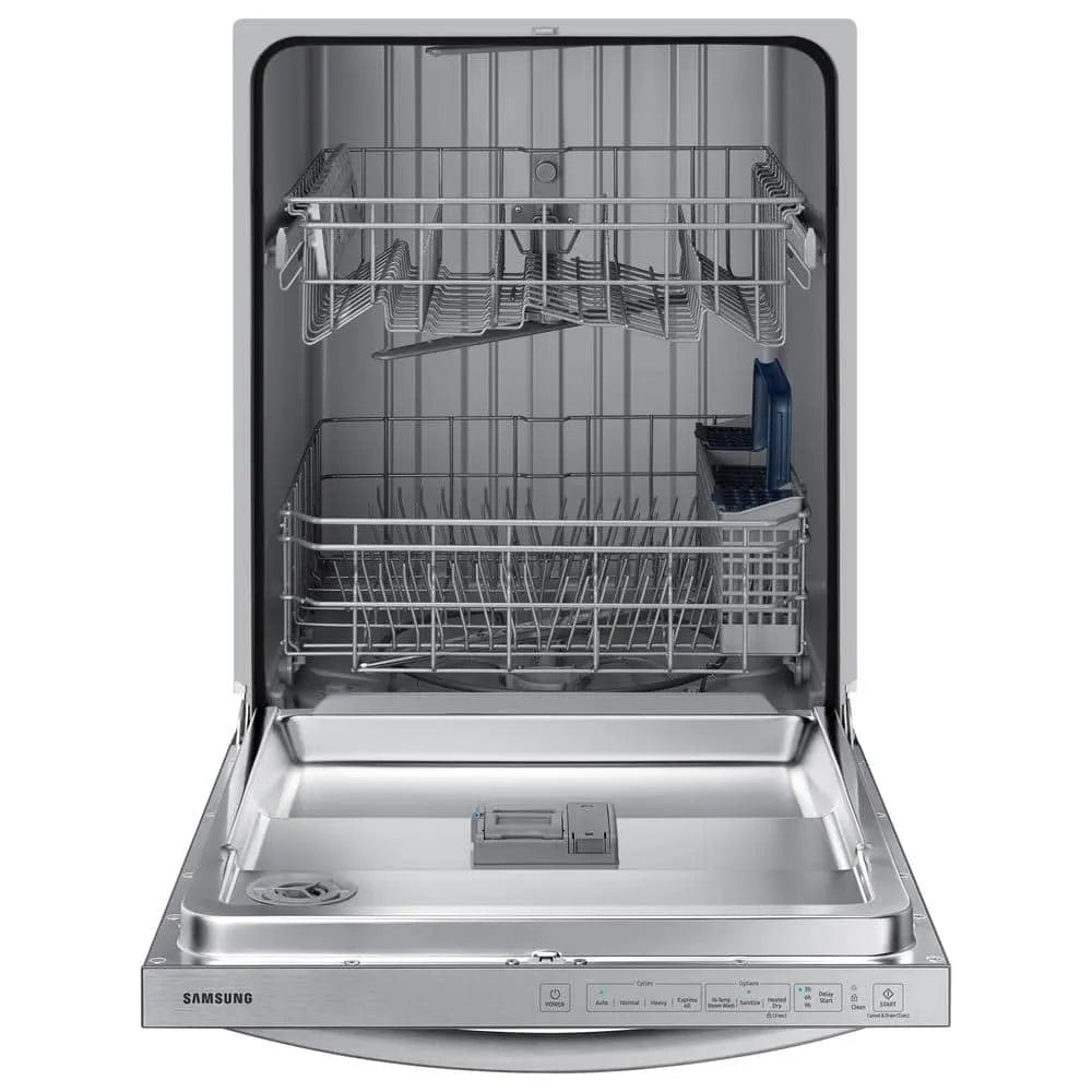 Samsung 24 in. Top Control Tall Tub Dishwasher in Stainless Steel with Stainless Steel Interior Door, 55 dBA