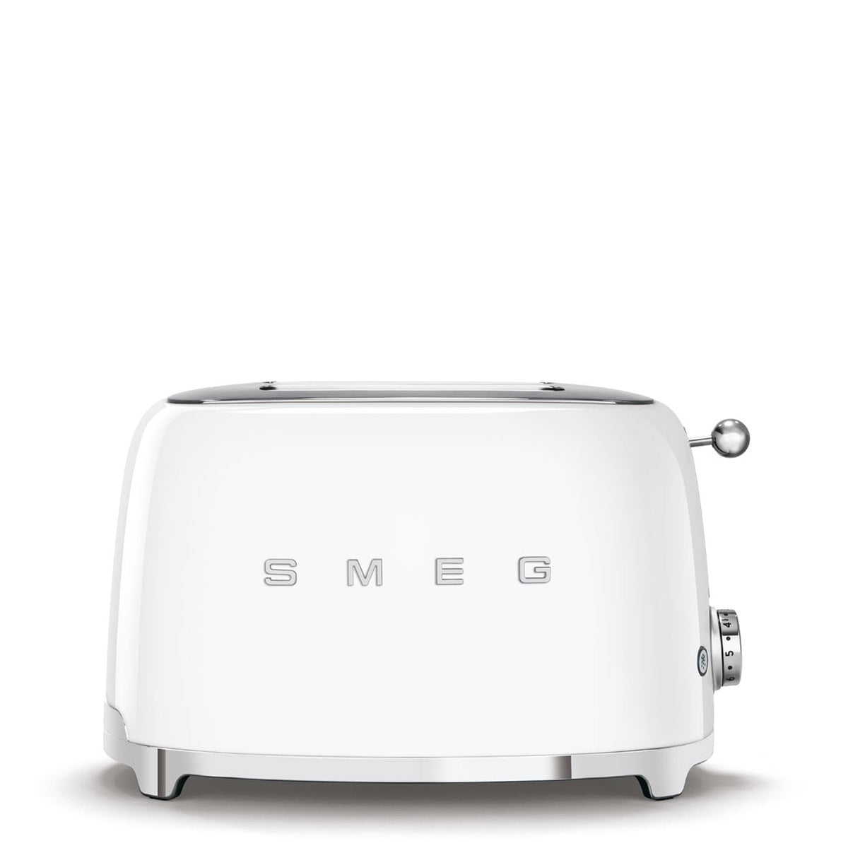 Smeg 1.7L Kettle and 2-Slice Toaster Set, Retro Style, White