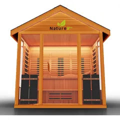 Medical Breakthrough 6 Person Nature 9™ Plus Outdoor Sauna