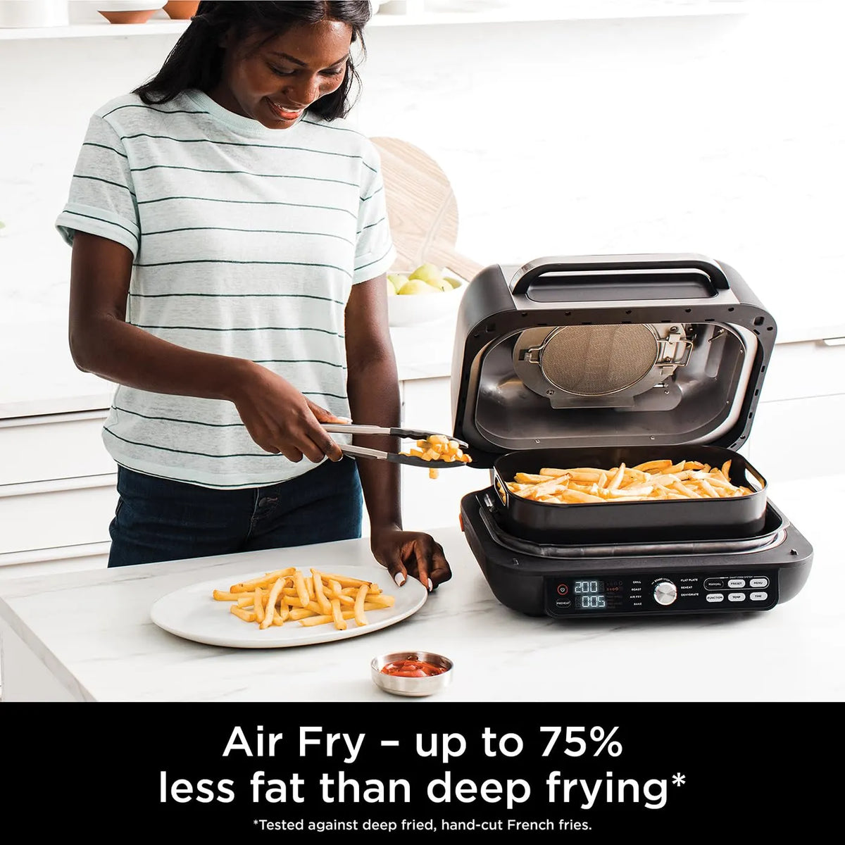 Ninja Foodi MAX PRO Health Grill & Air Fryer 3.8L 7-in-1