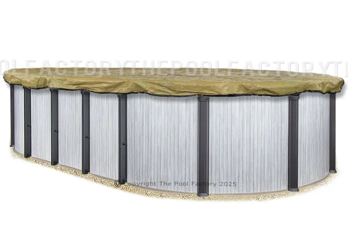 10’x21′ Oval Ultimate Guard Winter Cover