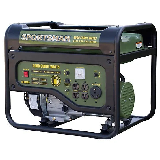 Sportsman 4,000/3,500-Watt Gasoline Powered Portable Generator