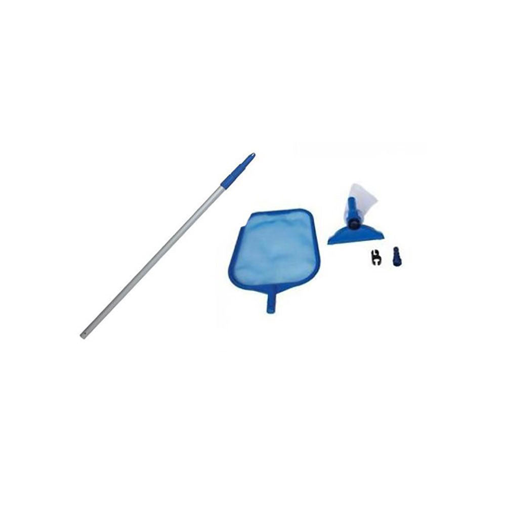 Intex 12’x30″ Swimming Pool w/ Pump, Maintenance Kit (2 Pack) & 12′ Pool Cover