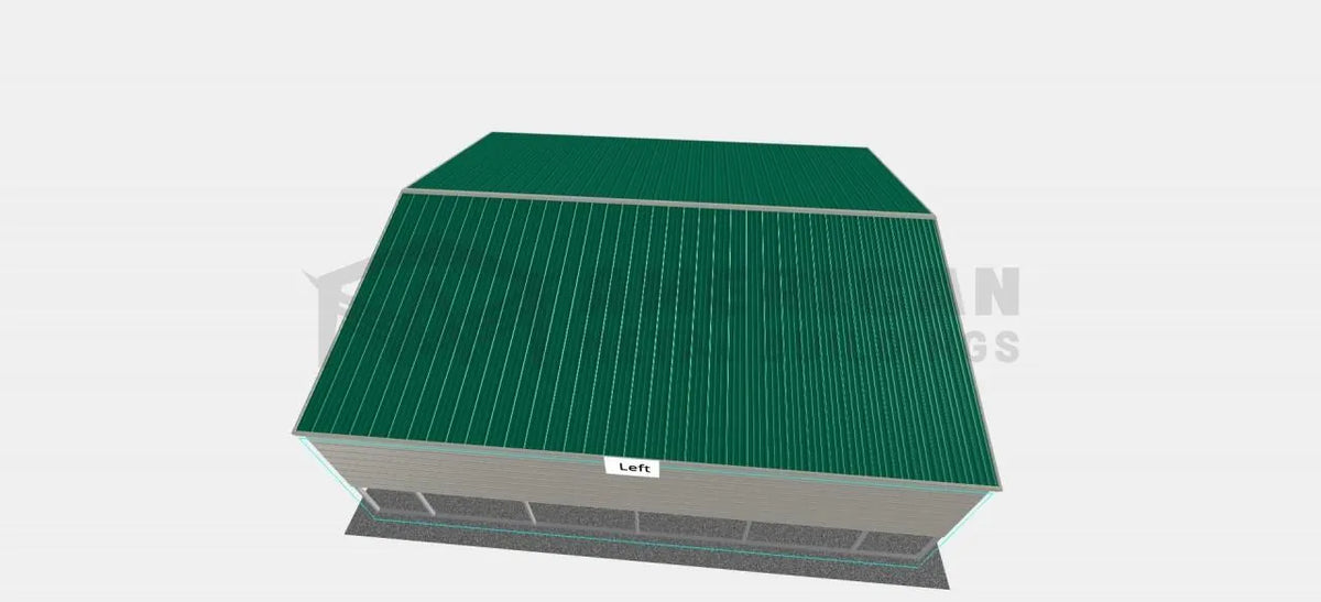 24x25x8 Steel Carport