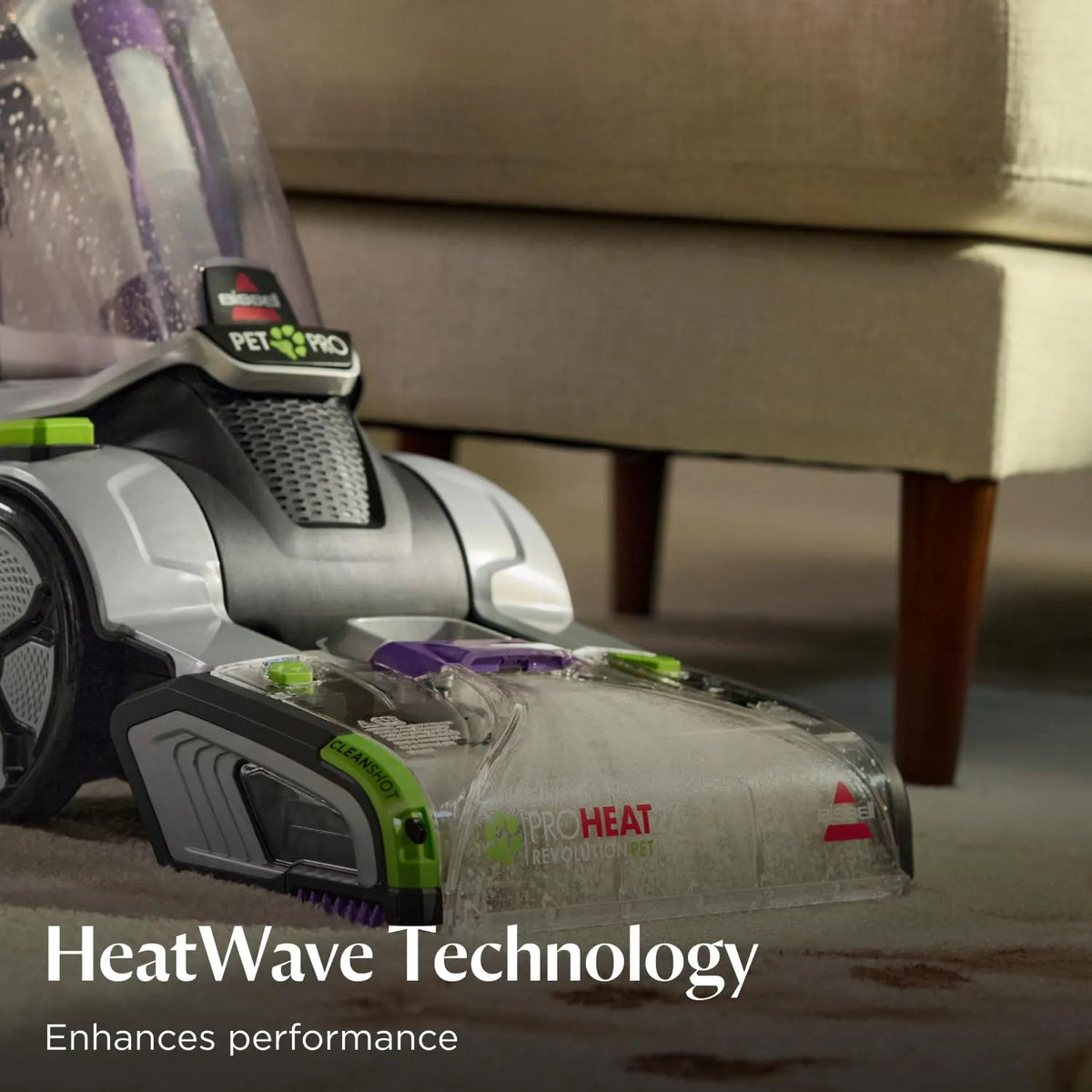 BISSELL ProHeat 2X Revolution Pet Pro Carpet Cleaner Dries in 30 Minutes