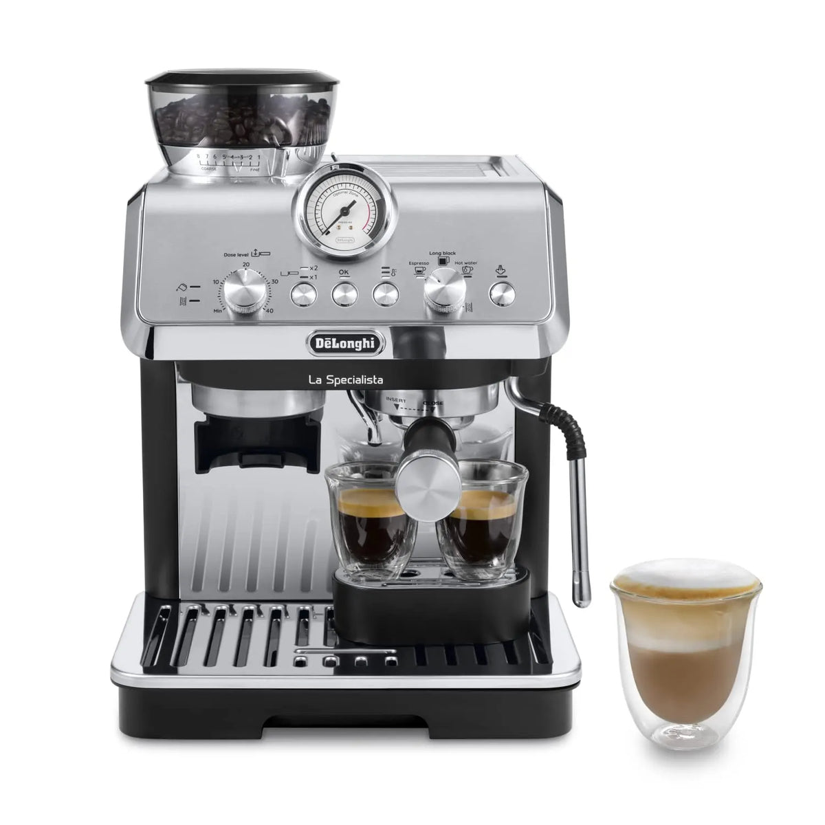 De'Longhi La Specialista Metal Barista Pump Espresso Machine