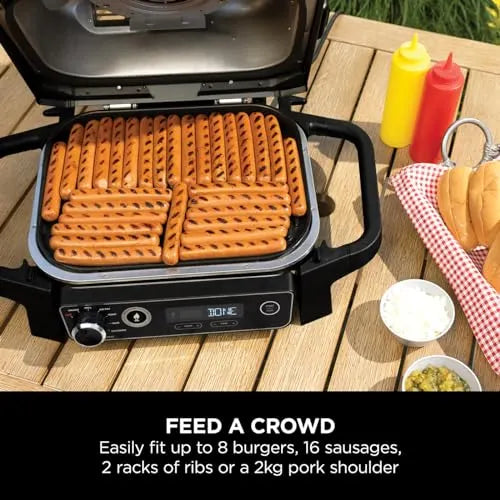 Ninja Woodfire Electric BBQ Grill & Smoker 7-in-1 Outdoor
