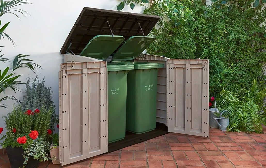 Keter Store-It-Out Max Storage Shed 145.5x82x125 cm Beige/Brown