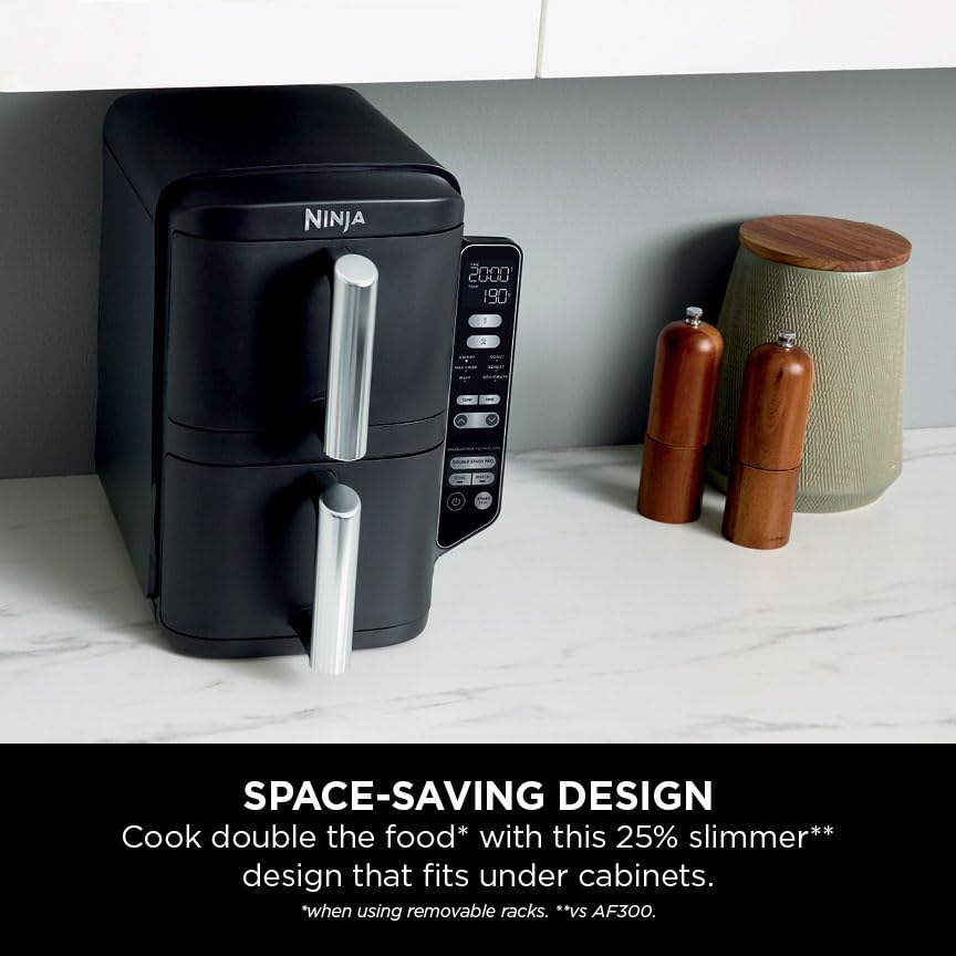 Ninja Double Stack Vertical Dual Air Fryer 4 Levels