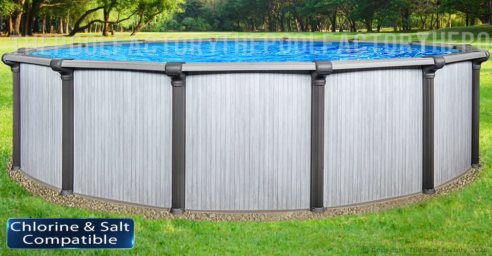21’x54″ Saltwater Titan Round Pool