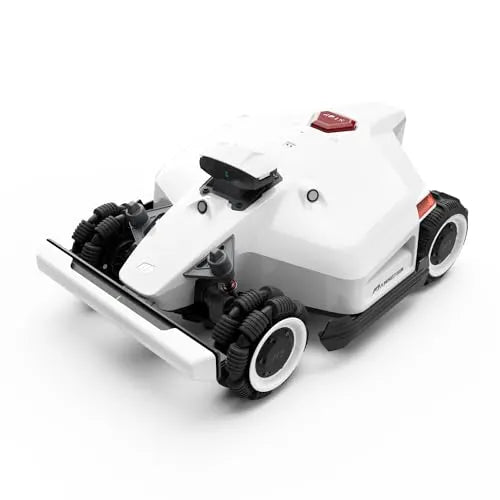 LUBA 2 AWD 10000H Robot Lawn Mower, Perimeter Wire Free Vision Robotic Lawnmower for 2.5 Acres Lawn, Cut Height 2.2″-4.0″, 80% Slope, APP Control Compatible with Alexa, All-Wheel Drive, Anti-Theft