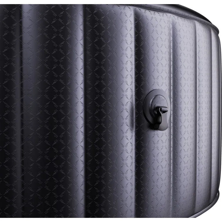 Mspa, Carlton, Muse Series, Self-Inflatable Hot Tub & Spa, Hydromessage Jets & Air Bubble System, Round – 4 Persons