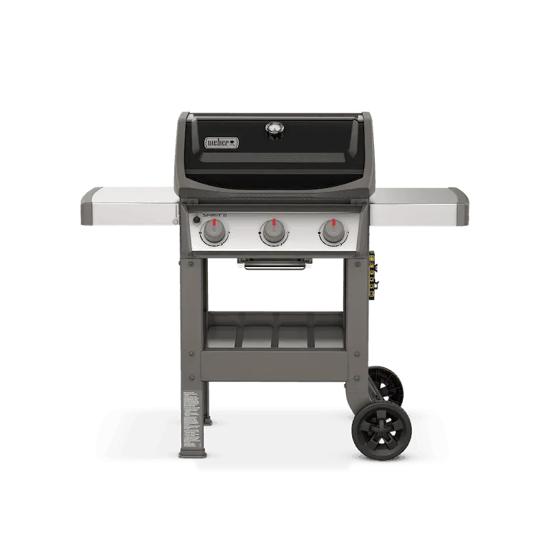Weber Spirit II 2-Burner Propane Gas Grill in Black