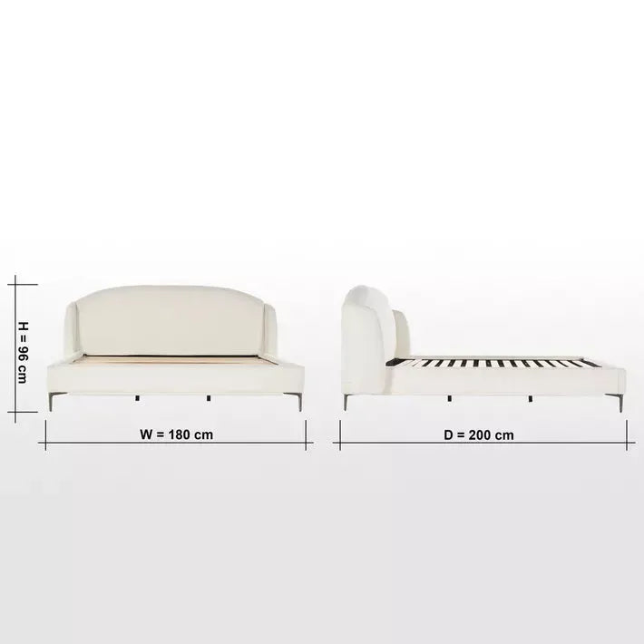 Qamar King Bed – 180×200 cm