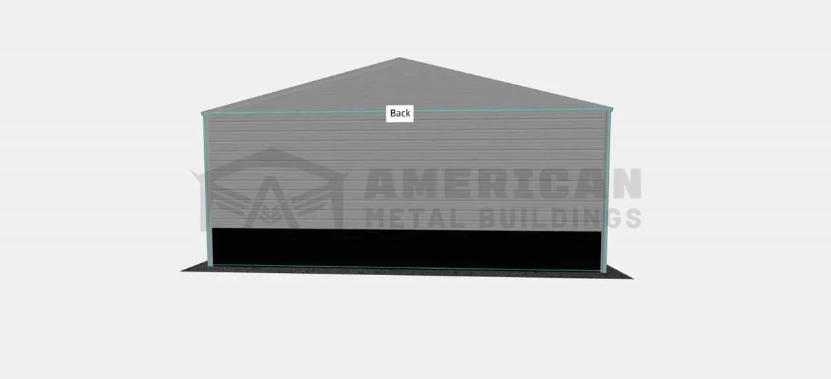 30x40x12 Steel Garage