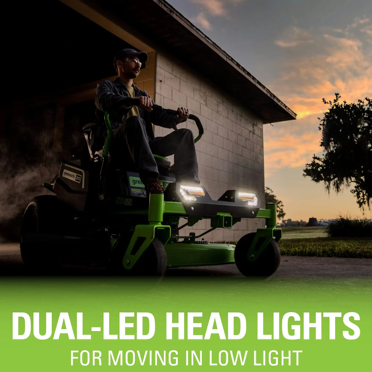 80V 42″ Cordless Battery CrossoverT Riding Lawn Mower, Twelve (12) 4.0 Ah Batteries and (3) Dual-Port Turbo Chargers, CRT4281