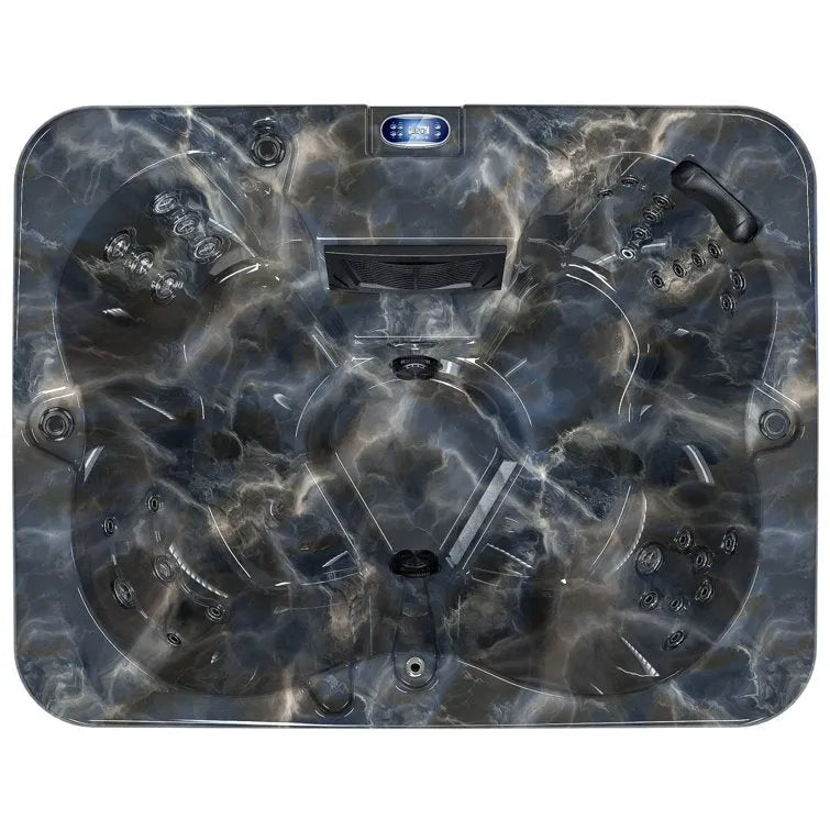 Luxuria Spas 220 Volt 4 – Person 55 – Jet Rectangle Plug & Play Hot Tub with Ozonator