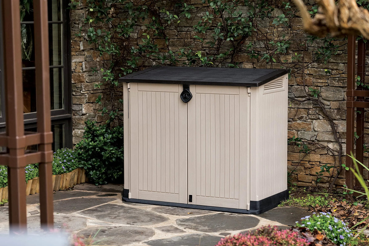 Keter Store-It-Out Midi Storage Shed 130x74x110 cm Beige/Brown