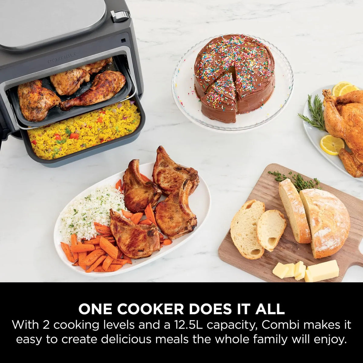 Ninja Combi 12-in-1 Multi-Cooker Oven & Air Fryer