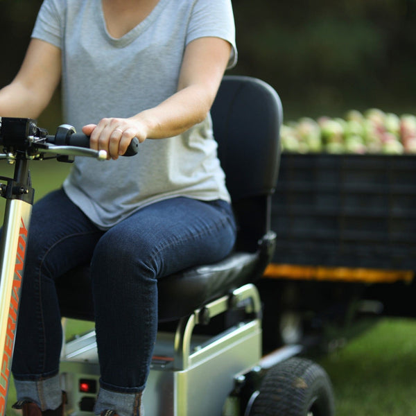 Super Handy GUO098 Electric Utility Tugger Scooter 330Lbs