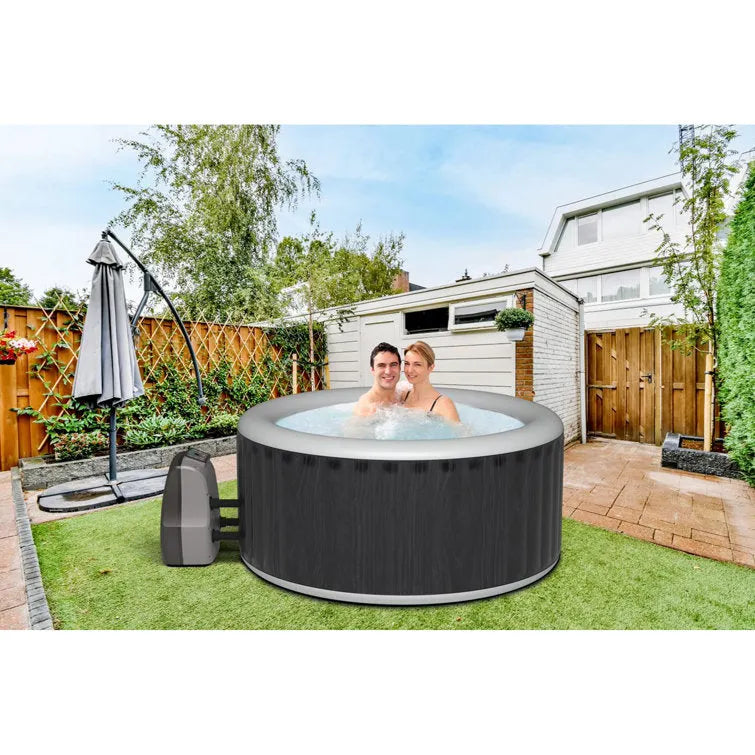 Jleisure Avenli 800 Liter 53 Inch 4 Person Inflatable Hot Tub Spa