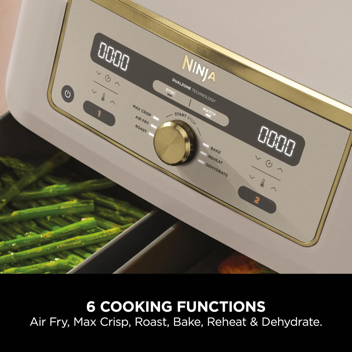 Ninja MAX Dual Zone Digital Air Fryer 9.5L 6-in-1