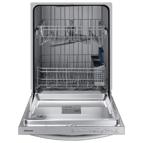 Samsung 24 in. Top Control Tall Tub Dishwasher in Stainless Steel with Stainless Steel Interior Door, 55 dBA