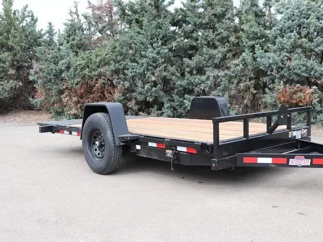 7 X 14 Interstate Single Axle Tilt 7K Trailer