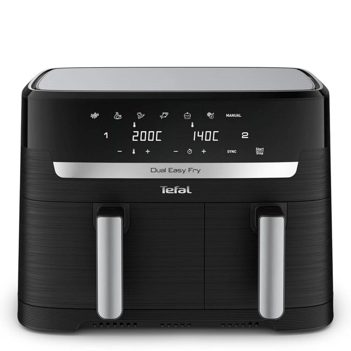 Tefal Easy Fry Dual Zone Digital Air Fryer 8.3 L 8-in-1