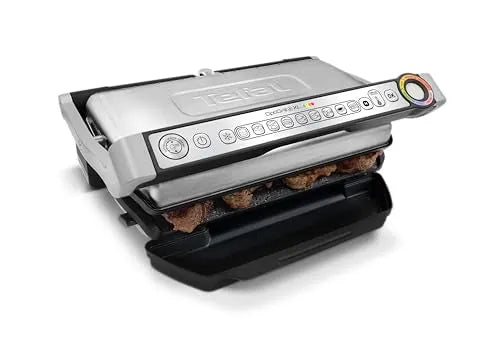 Tefal OptiGrill Plus XL Electric Grill, 9 Programs with Cooking Sensor