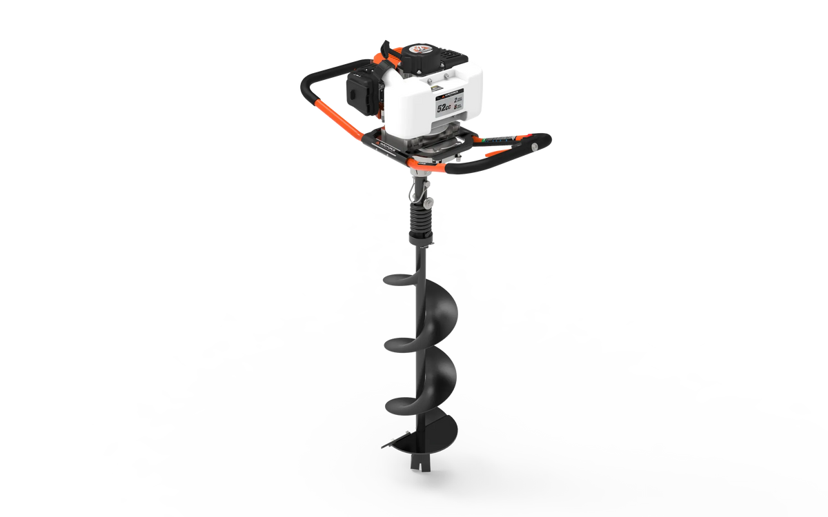 Yard Force Earth Auger 8″ Gas Powered 2-Cycle YF52-8 New