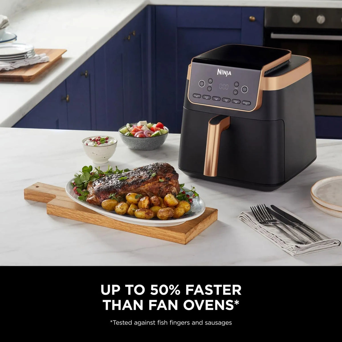 Ninja MAX PRO Air Fryer 6.2L Single Drawer Roast Bake