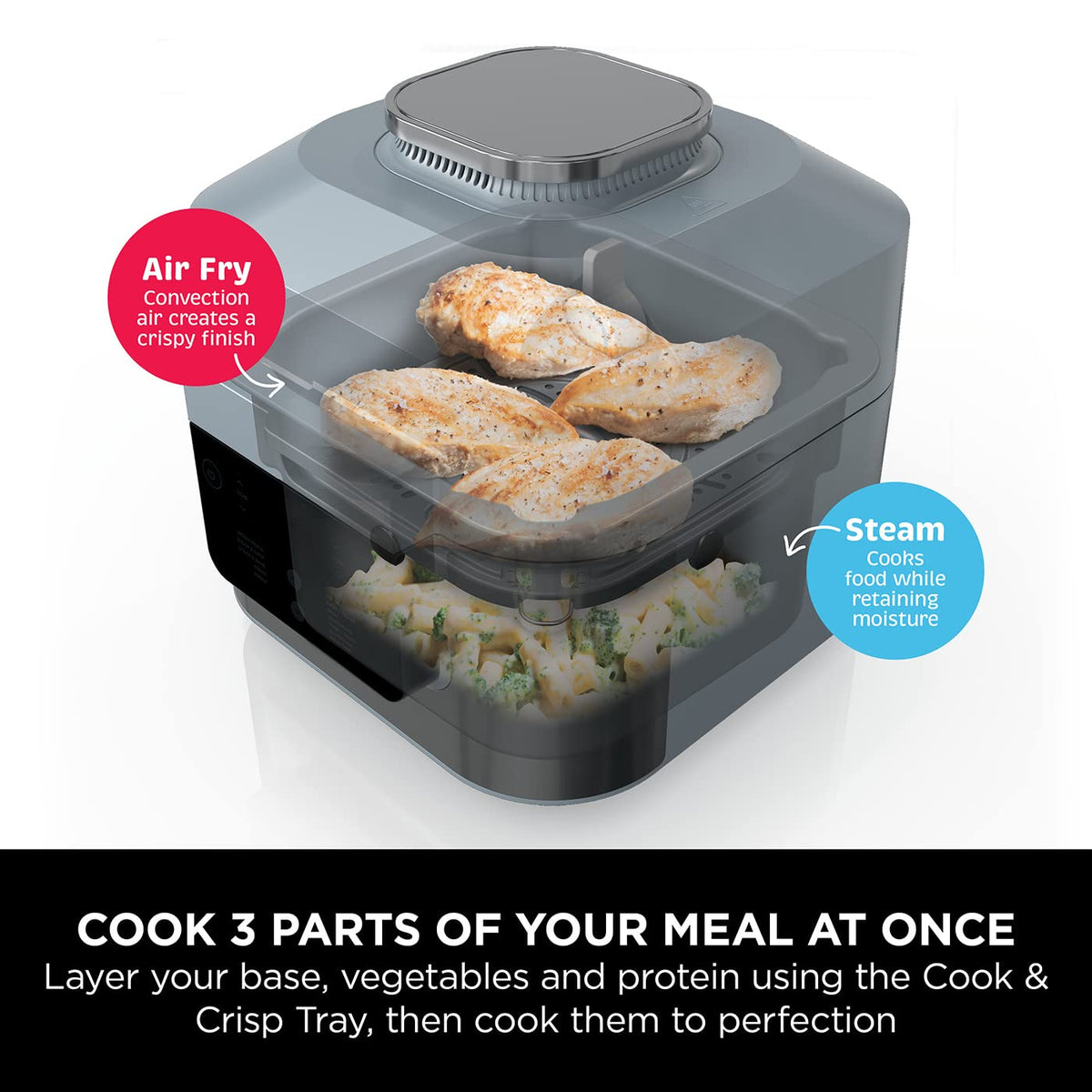 Ninja Speedi 10-in-1 Rapid Cooker & Air Fryer Multi-Cooker 5.7L