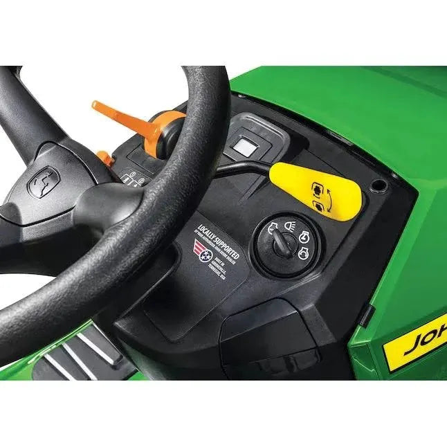 John Deere S100 42 in 17.5 HP GAS Hydrostatic Riding Lawn Tractor