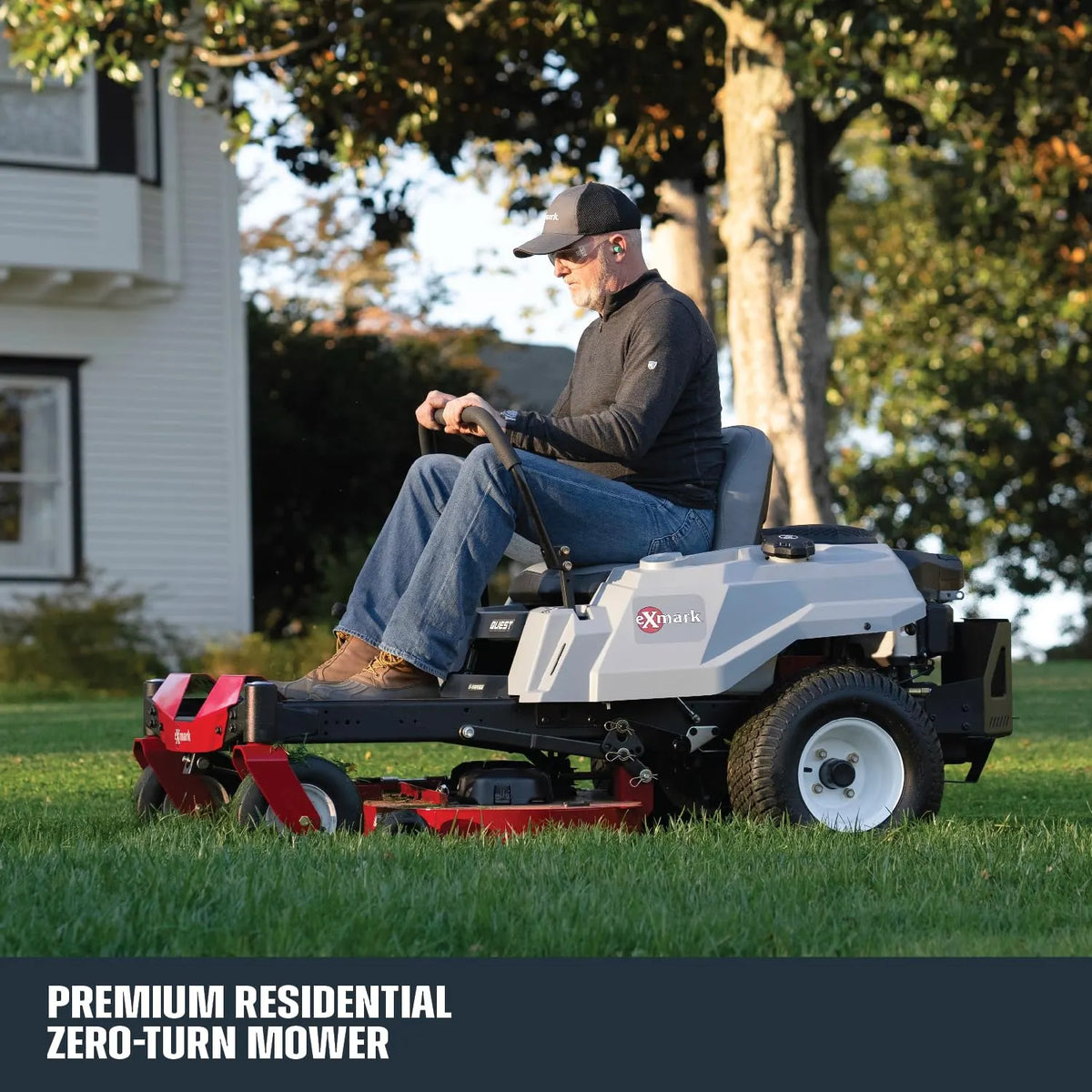 EXMARK Quest E 50″ RESIDENTIAL ZERO TURN, MOWER W/ Kohler 7000 22HP QZE725GKC50200