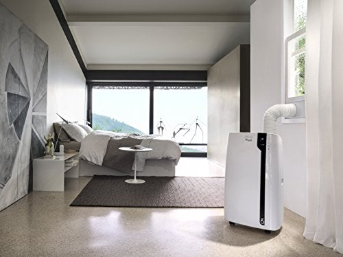 De'Longhi Pinguino PACEX100 Silent Portable Air Conditioner with Real Feel Technology, 110m³, 10000 BTU, A++ Energy Efficiency