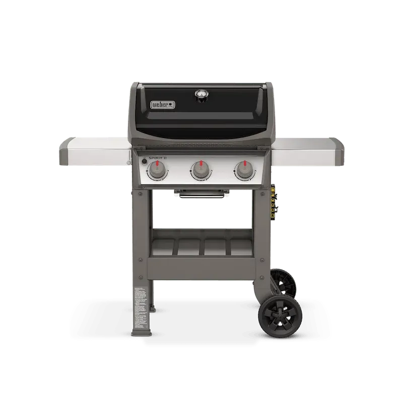 Weber Spirit II 2-Burner Propane Gas Grill in Black