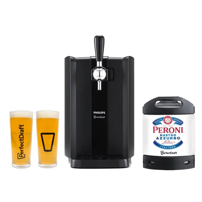 PerfectDraft Black Peroni Nastro Azzurro Starter Bundle
