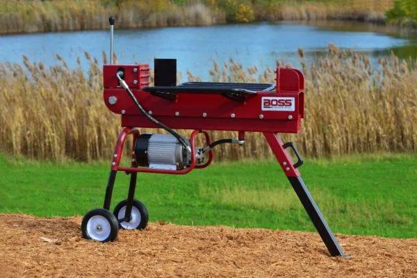 10 Ton Boss Industrial Dual Action Electric Log Splitter (ED10T20)