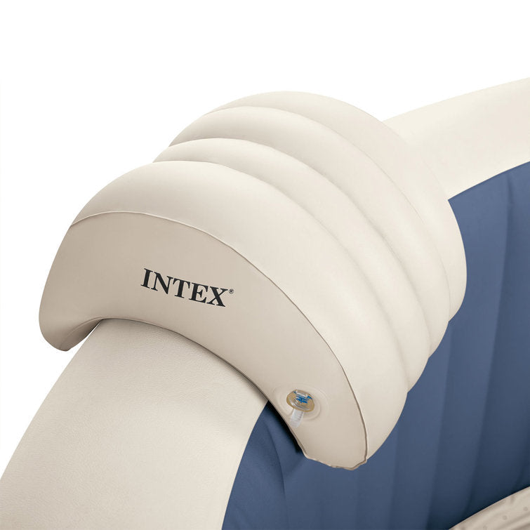 Intex 6 Person Pop Up Hot Tub Bundled W/ Purespa Slip-Resistant Seats (4 Pack)