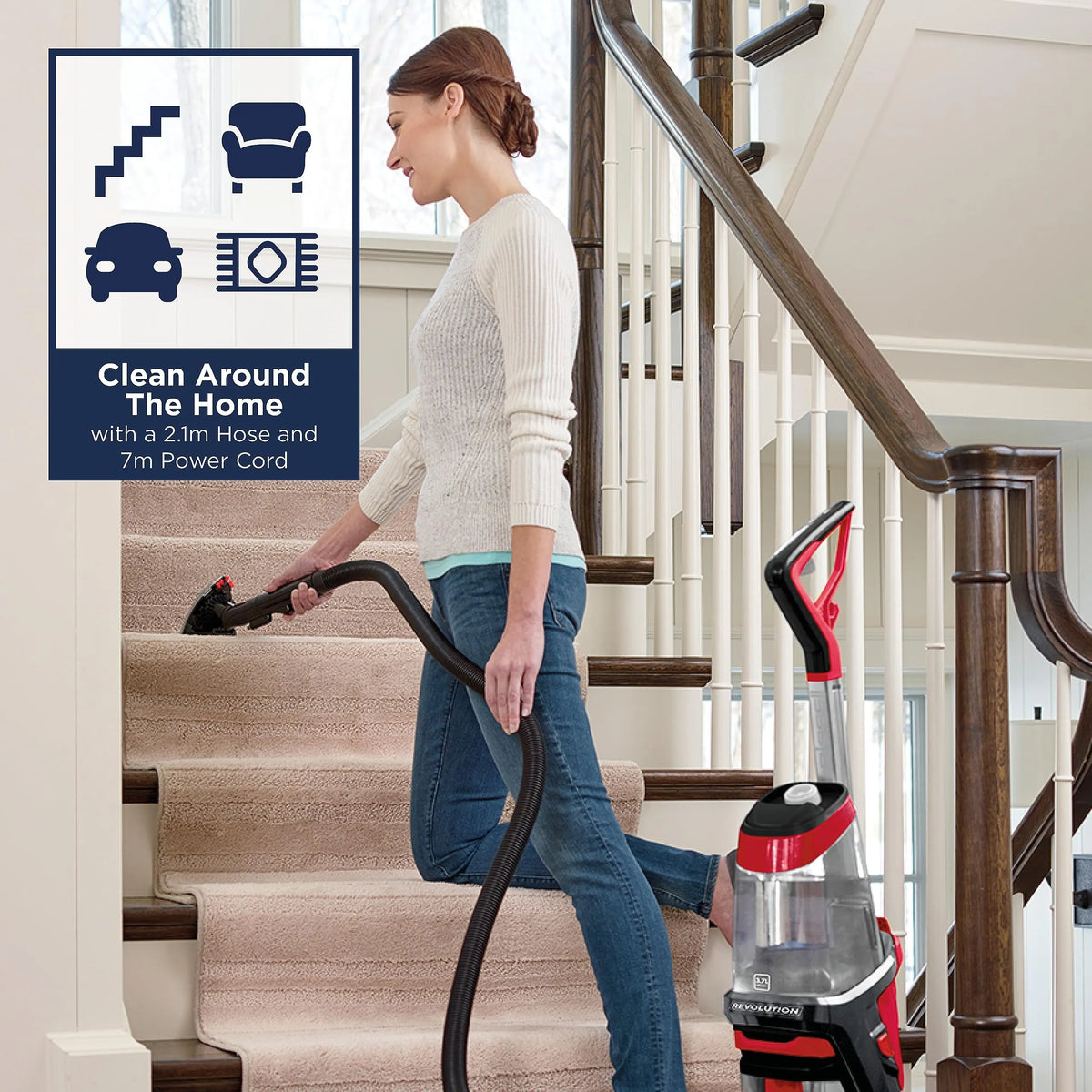 BISSELL ProHeat 2X Revolution Upright Carpet Cleaner