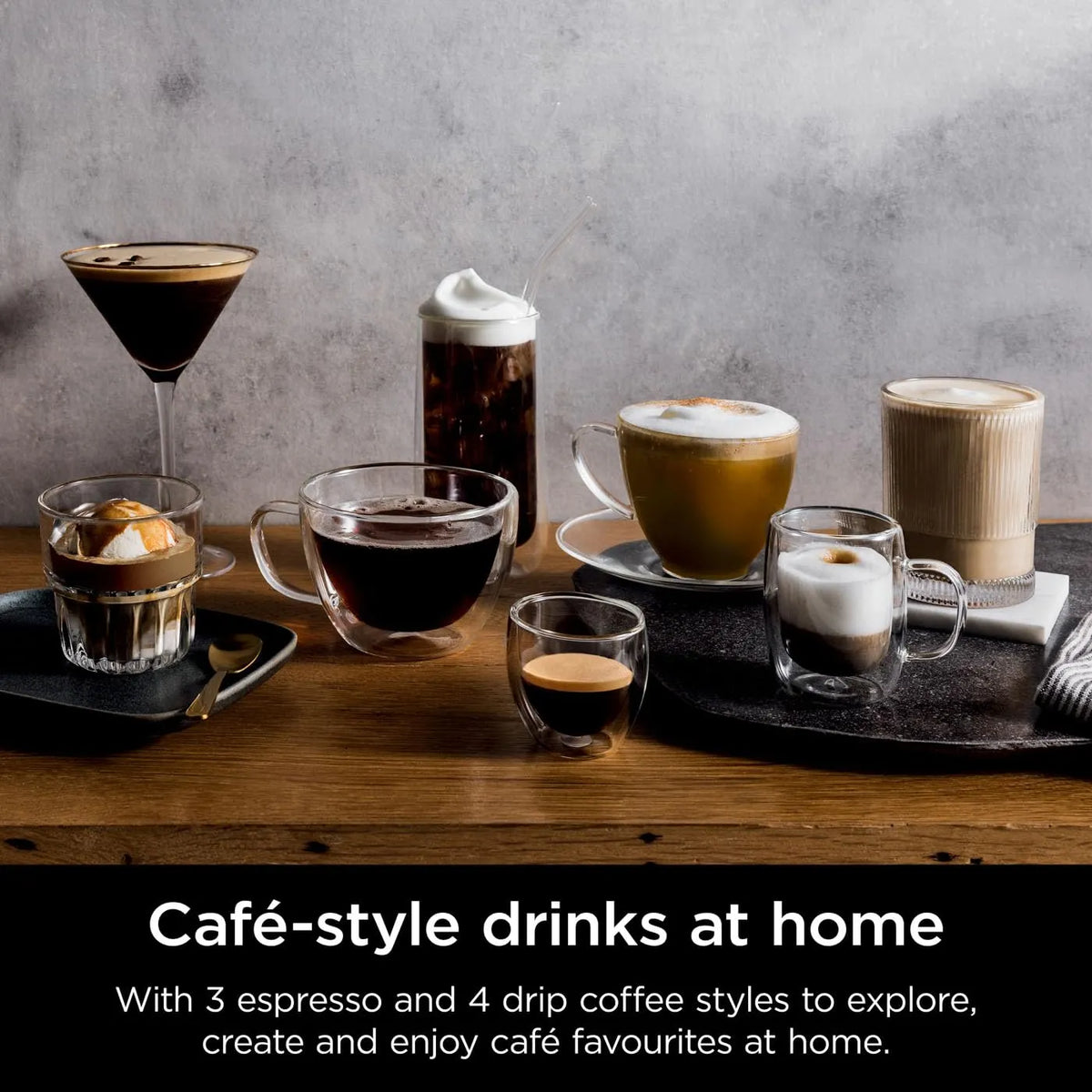 Ninja Luxe Premier 3-in-1 Coffee Machine Espresso, Latte & Cappuccino