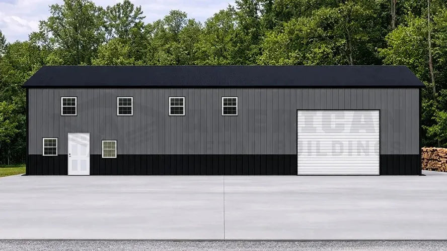 30x40x12 Triple Wide Garages