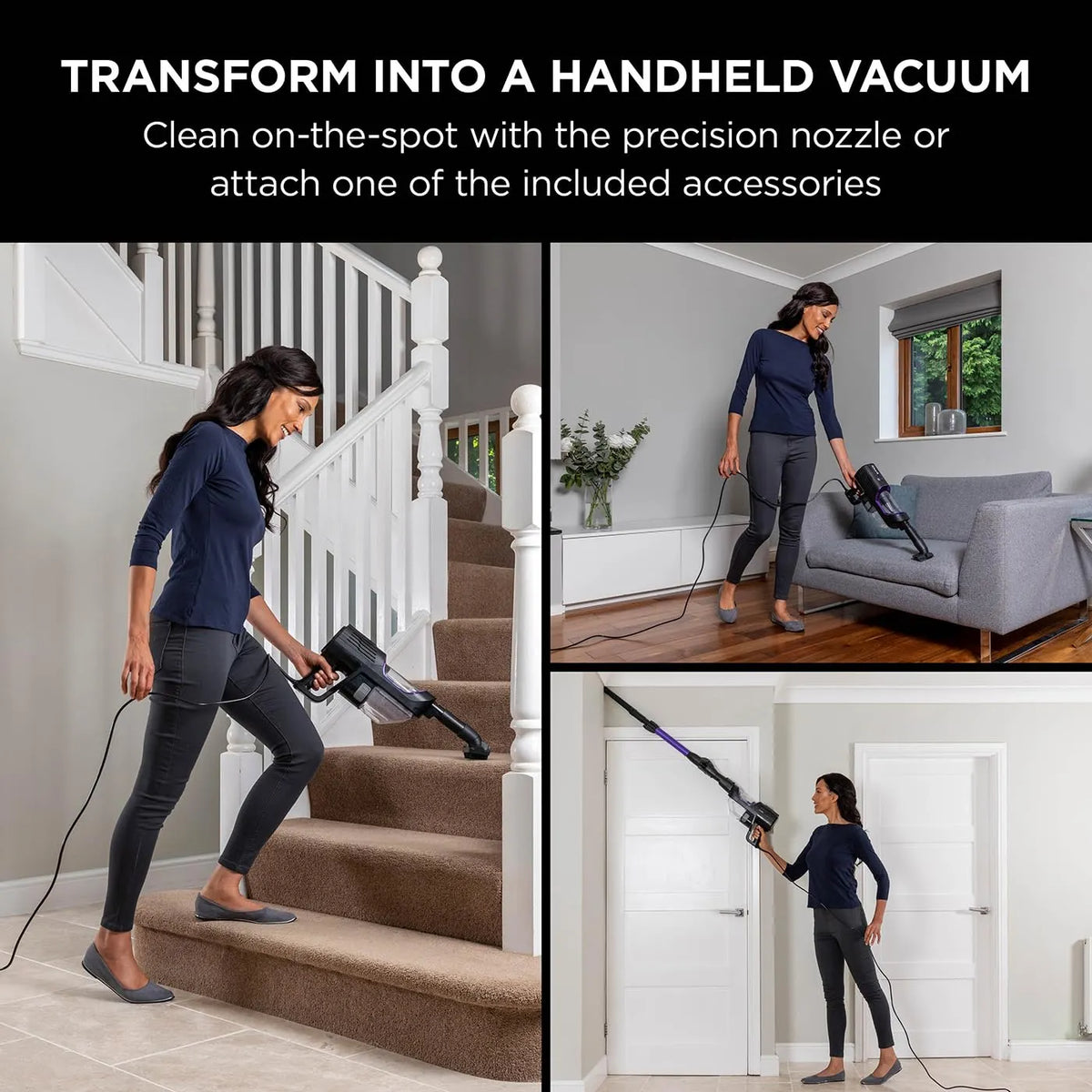 Shark Corded Stick Vacuum Cleaner with Anti Hair Wrap and DuoClean Flexible Floorhead
