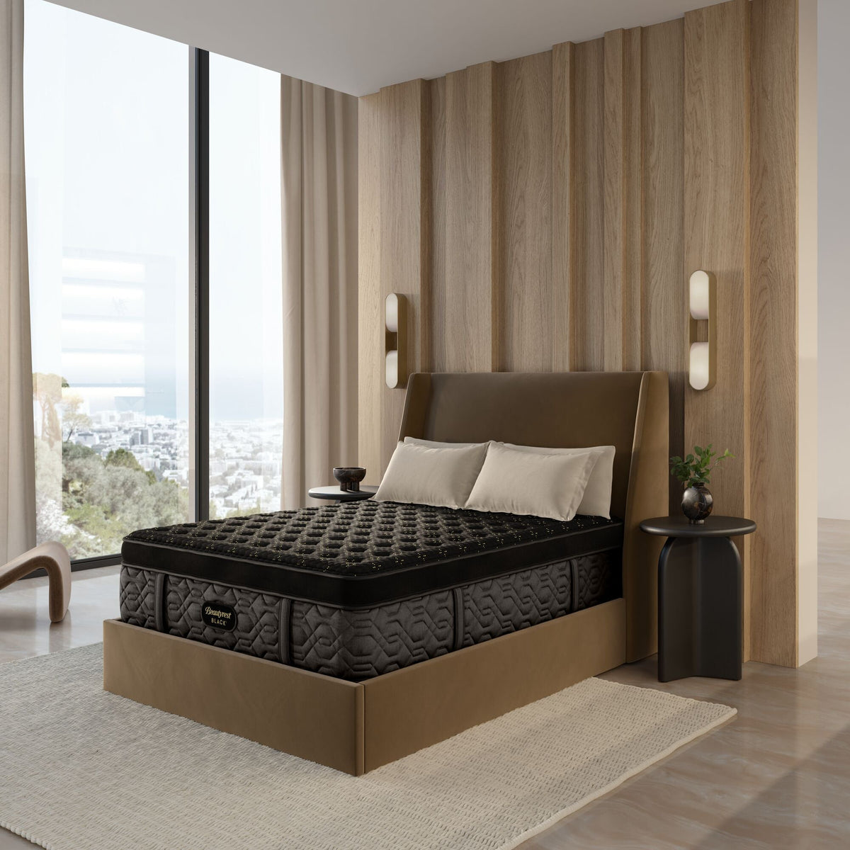 Beautyrest Black® Series Four 17.5″ Firm Pillow Top Mattress