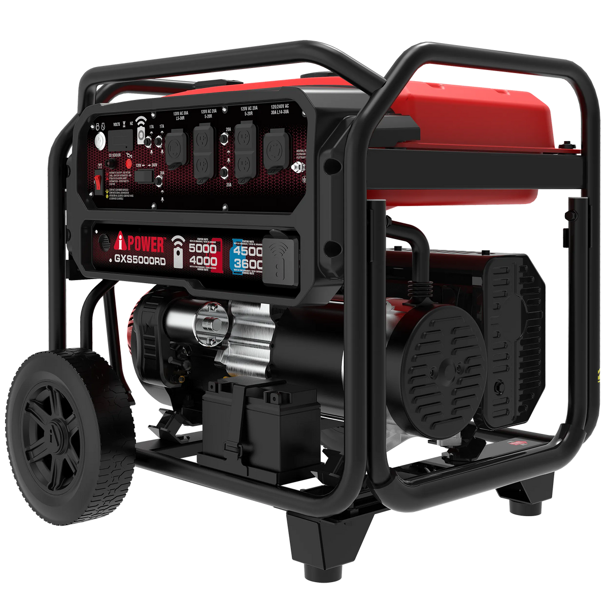 GXS5000RD Remote Dual Fuel Portable Generator